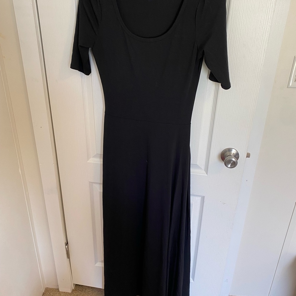 Lula Roe Black Women's Dress